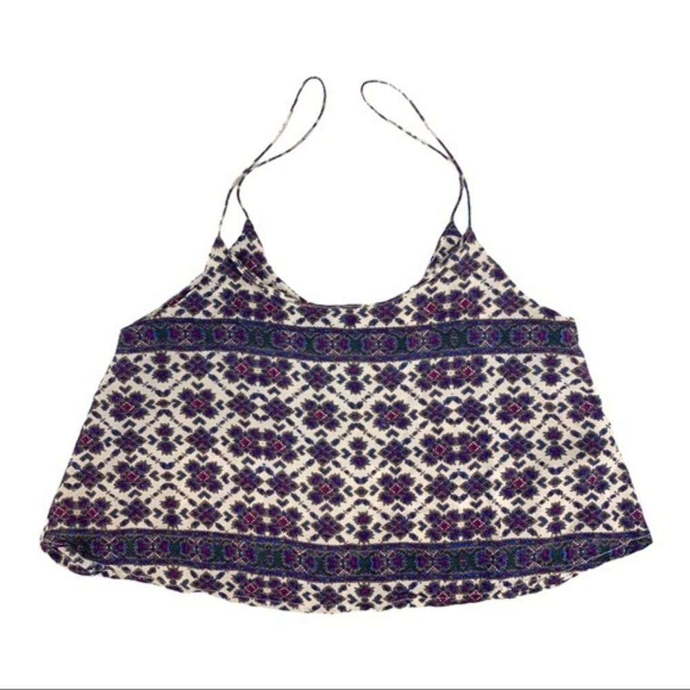 Brandy Melville Festival Boho Crop Top Tank Top Women’s One Size